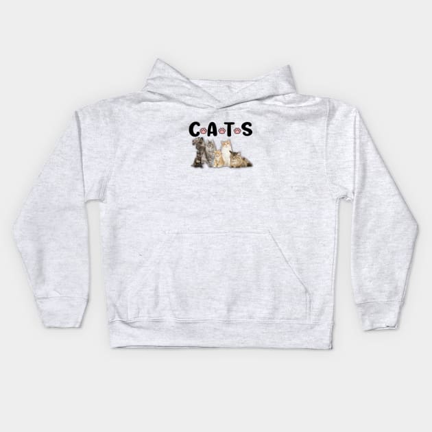 C.A.T.S Kids Hoodie by ThePawPrintShoppe